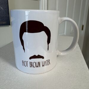 Ted Lasso Hot Brown Water Coffee Mug Cup Funny Gift